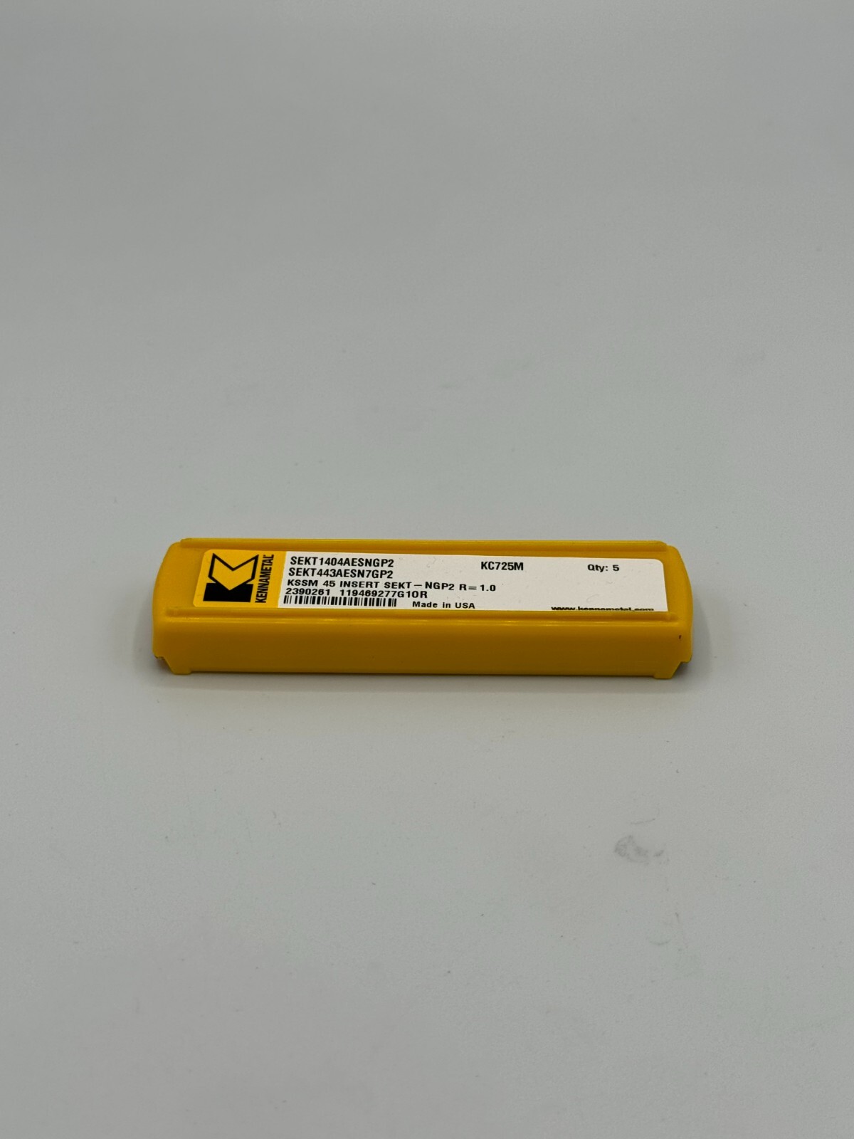 5 pcs(1BOX) SEKT443AESNGP2 KC725M, SEKT443AESN NEW KENNAMETAL CARBIDE INSERTS
