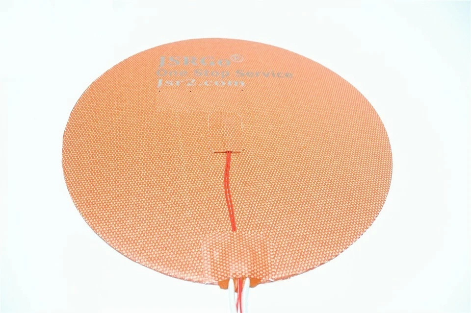 3D Printer HeatBed Factory Direct Sale Pad 7″ 180mm Diameter w/PSA w/ Thermister