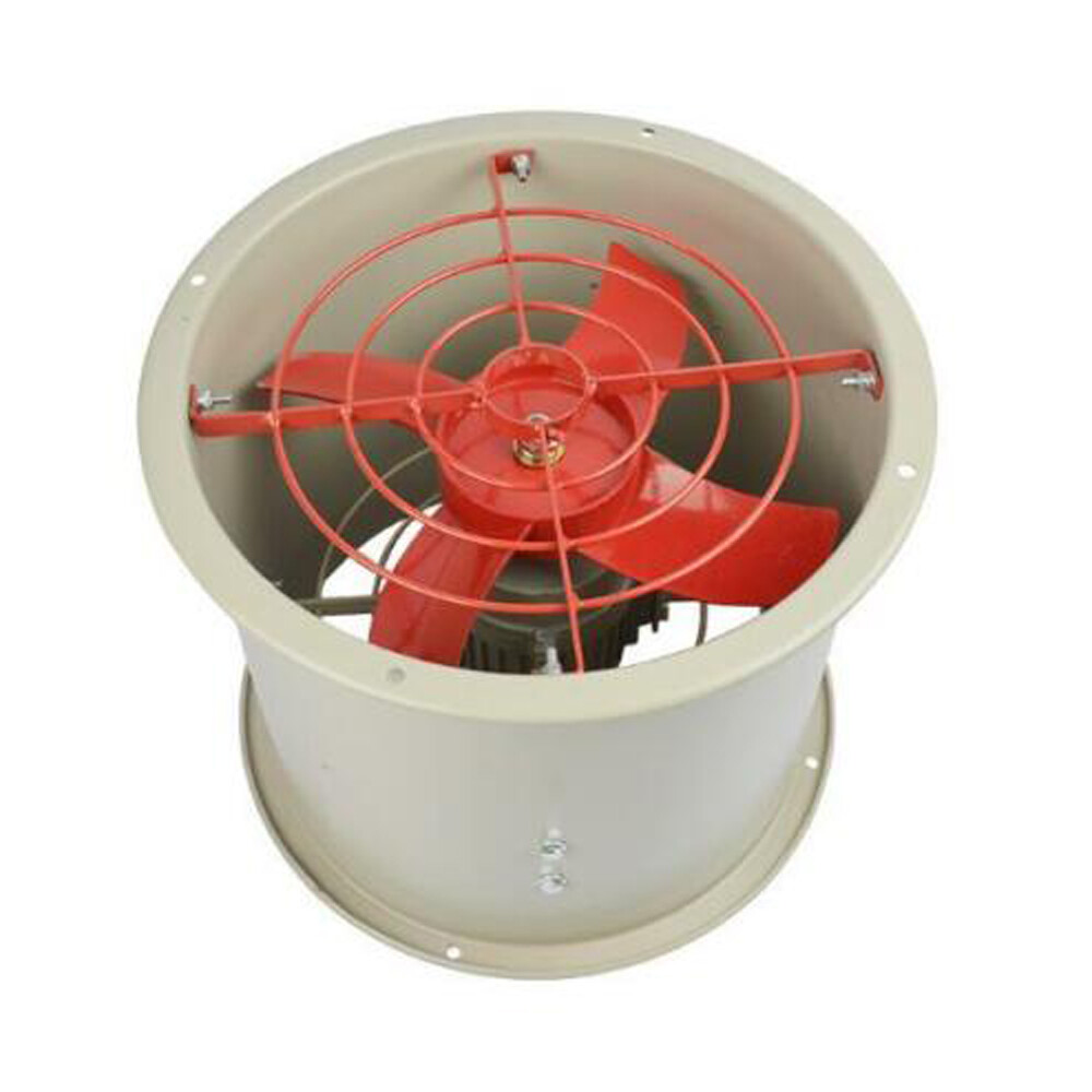 110V 12″ Explosion-proof Axial Fan Pipe Spray Booth Paint Fumes Exhaust Fan