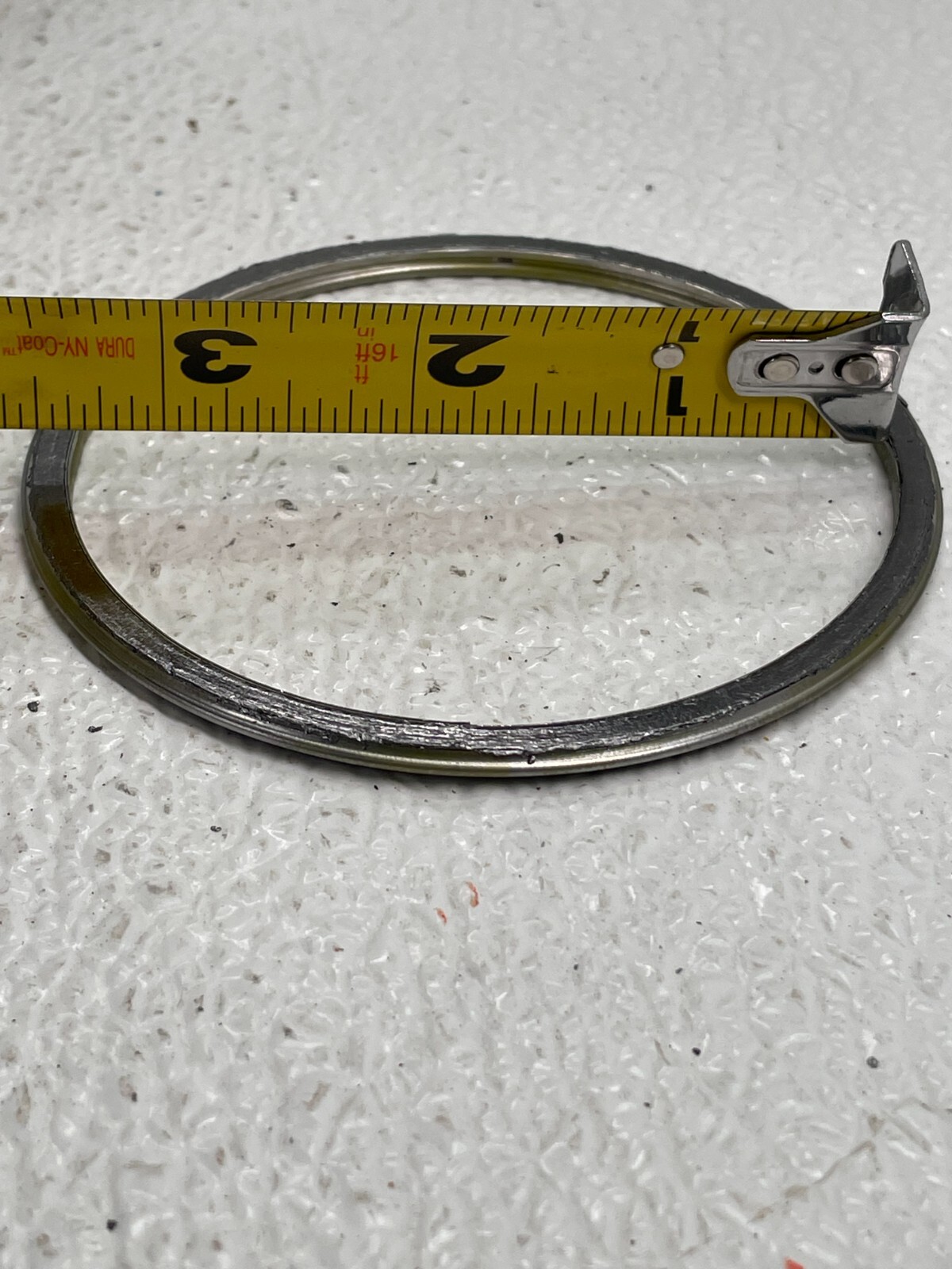 GARLCOK Spiral Wound Gasket 3.750 in O.D. x 3.375 in I.D. x .125 in Thick
