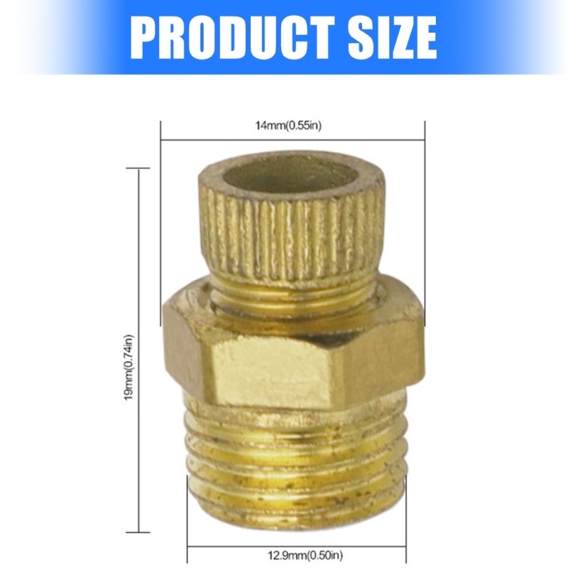Easy Installion Drain Valves Extends Air Compressor Lifespans Daily Use