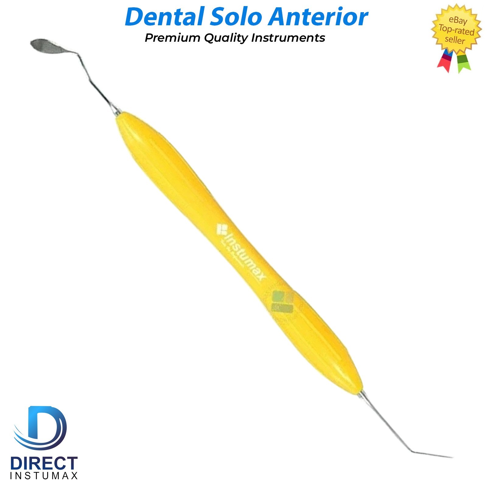 Solo Anterior Dental Composite Filling Instruments Restorative Silicone Handle