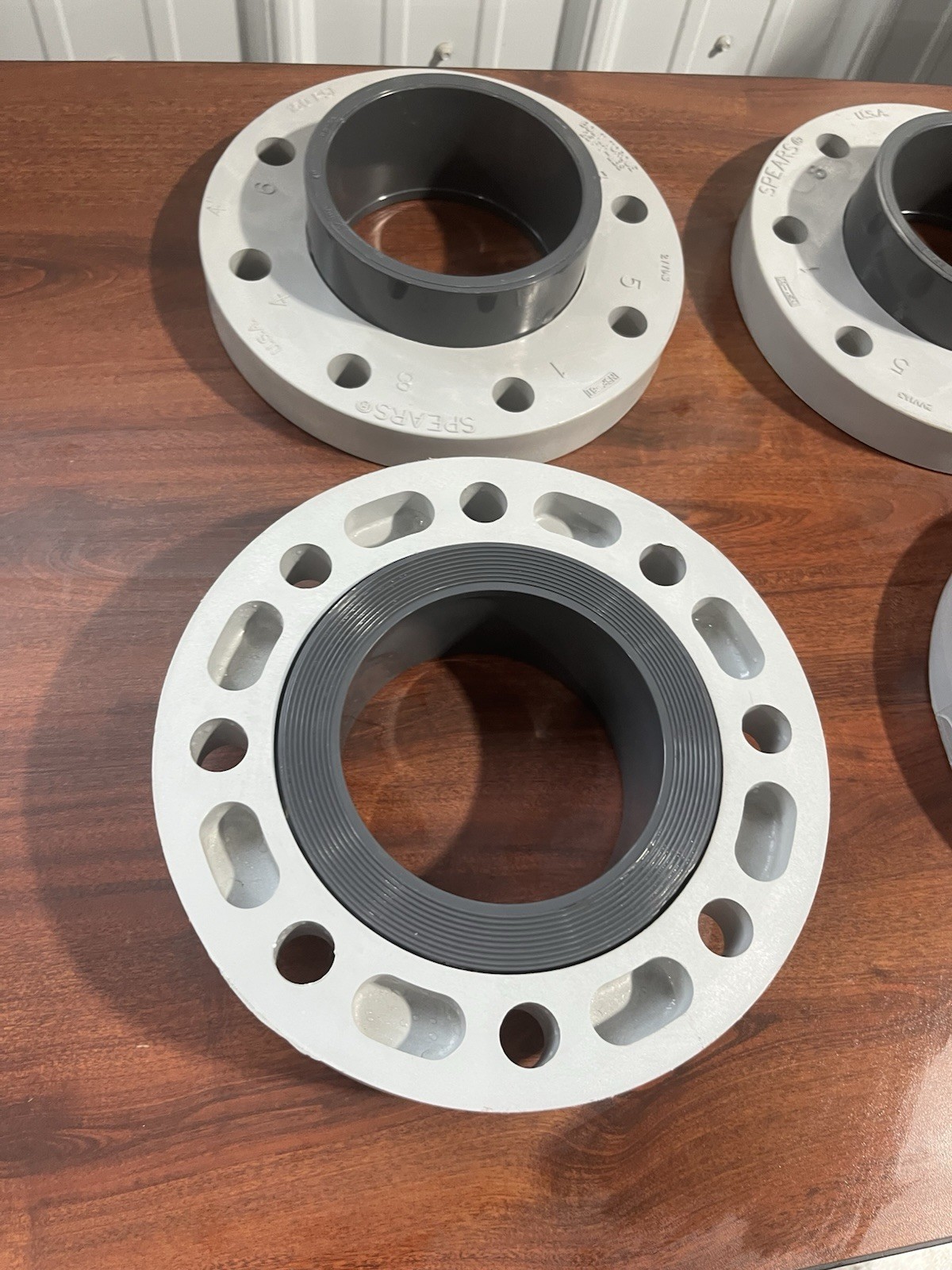 Fast Shipping 4” Spears Slip 2 piece Vanstone Flanges Lot Of 4