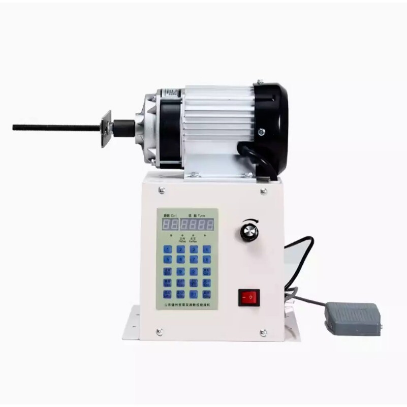 Wire Coil Winding Machine 0-999 Rings 800W Auto CNC Winding MachineThere’s video