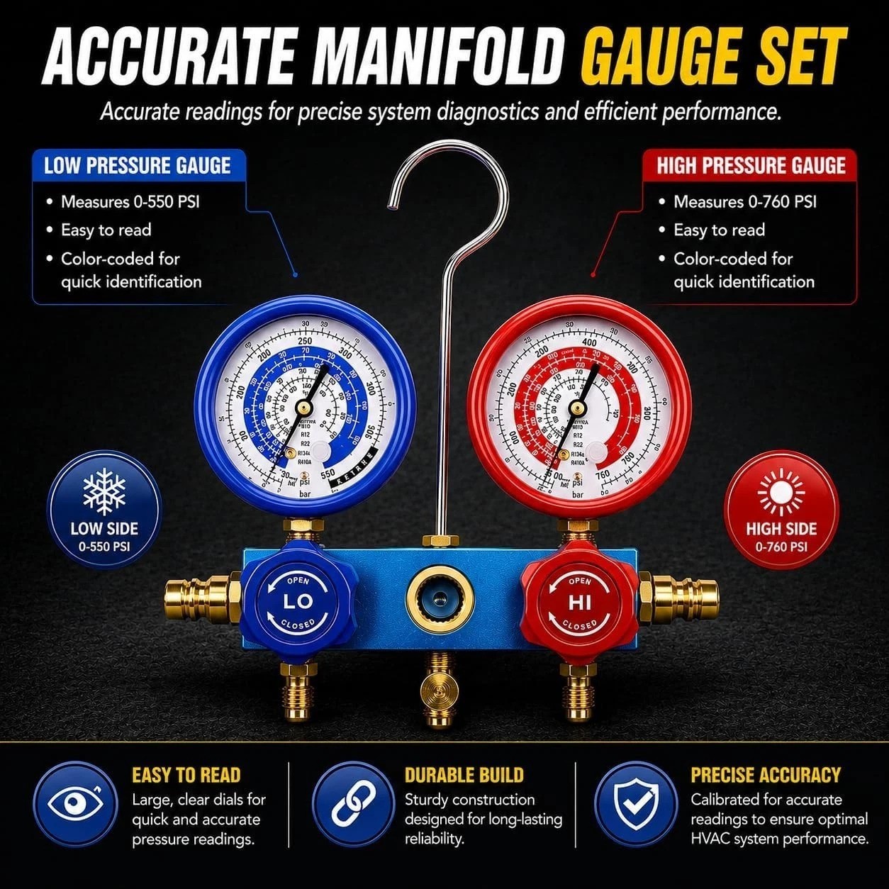 Complete 4 CFM Vacuum Pump Kit for HVAC Refrigeration – All-in-One Solution
