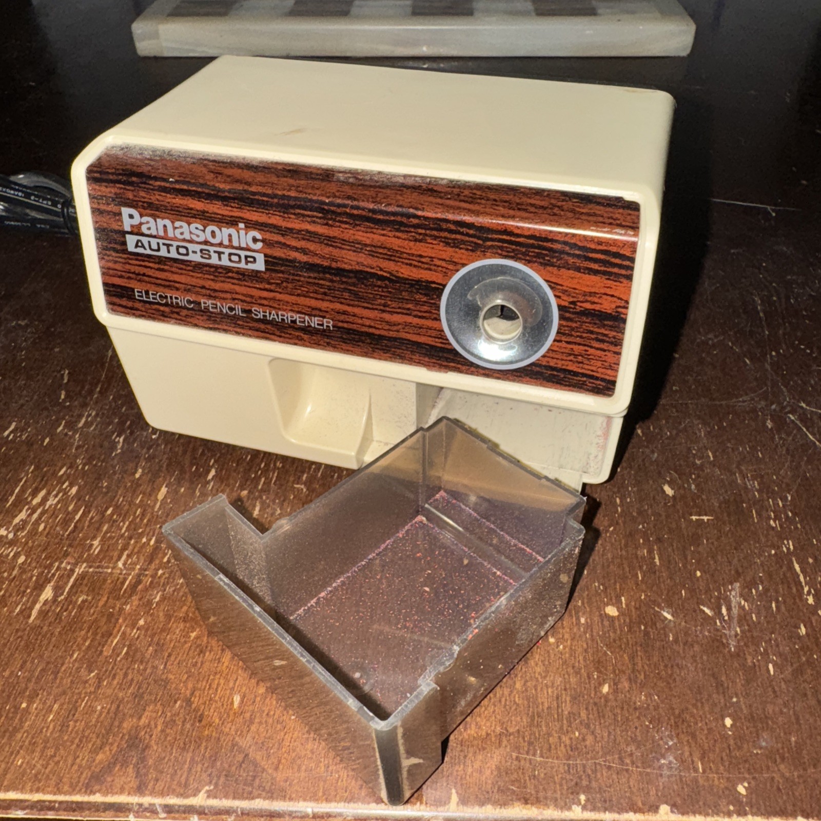 Vintage Panasonic KP-110 Auto Stop Electric Pencil Sharpener Made In Japan