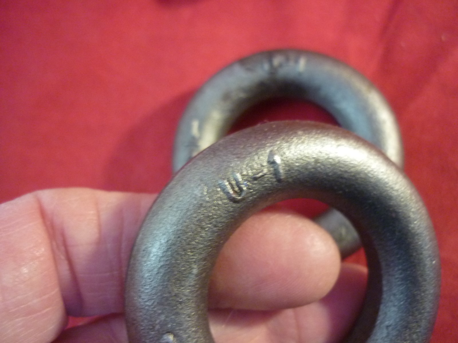 6 PIECES 1/2″ X 13 LIFTING EYE BOLTS WITH NUTS MADE IN USA