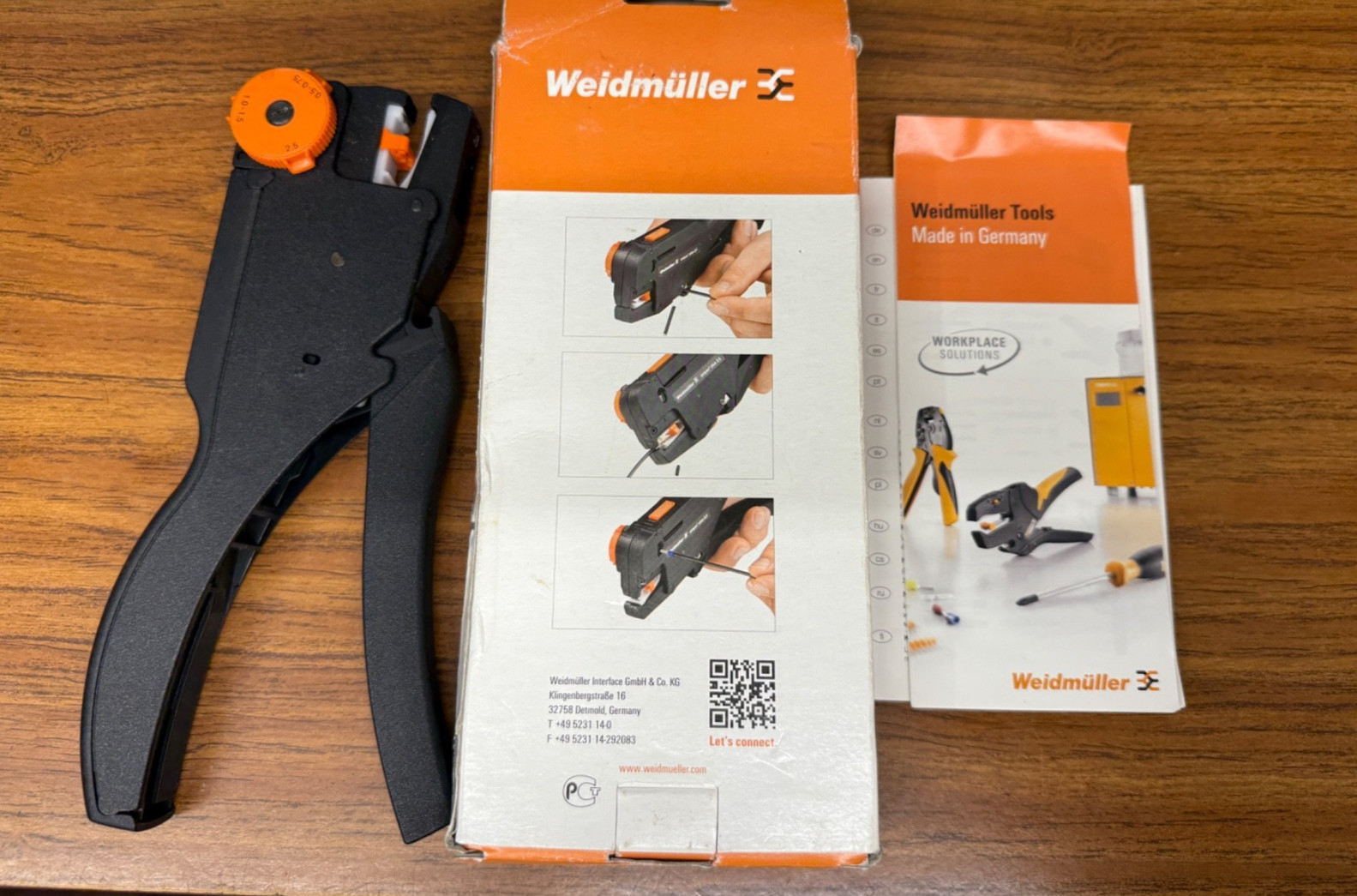 Stripax ULtimate XL Weidmuller AWG 14-8 2,5-10mm2 Wire Stripper
