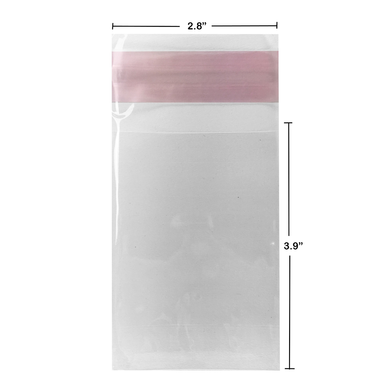UOFFICE Clear Resealable Cellophane Bags, 2.8″ x 3.9″ 1.2 Mil