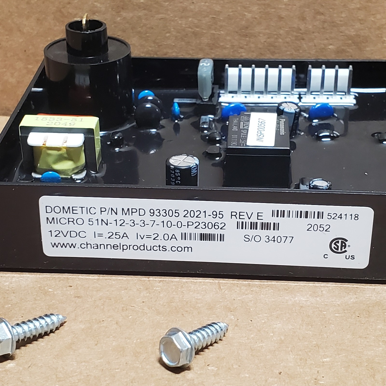 2DAY FEDEX SHIPPING / PEARL MS PU GENUINE OEM DOMETIC ATWOOD 91365 CONTROL BOARD