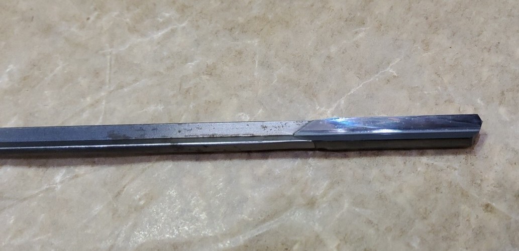 TBT .2275 x 8.07″ OAL GUNDRILL, 5″ MAX. DEEP, 12 MM SHANK