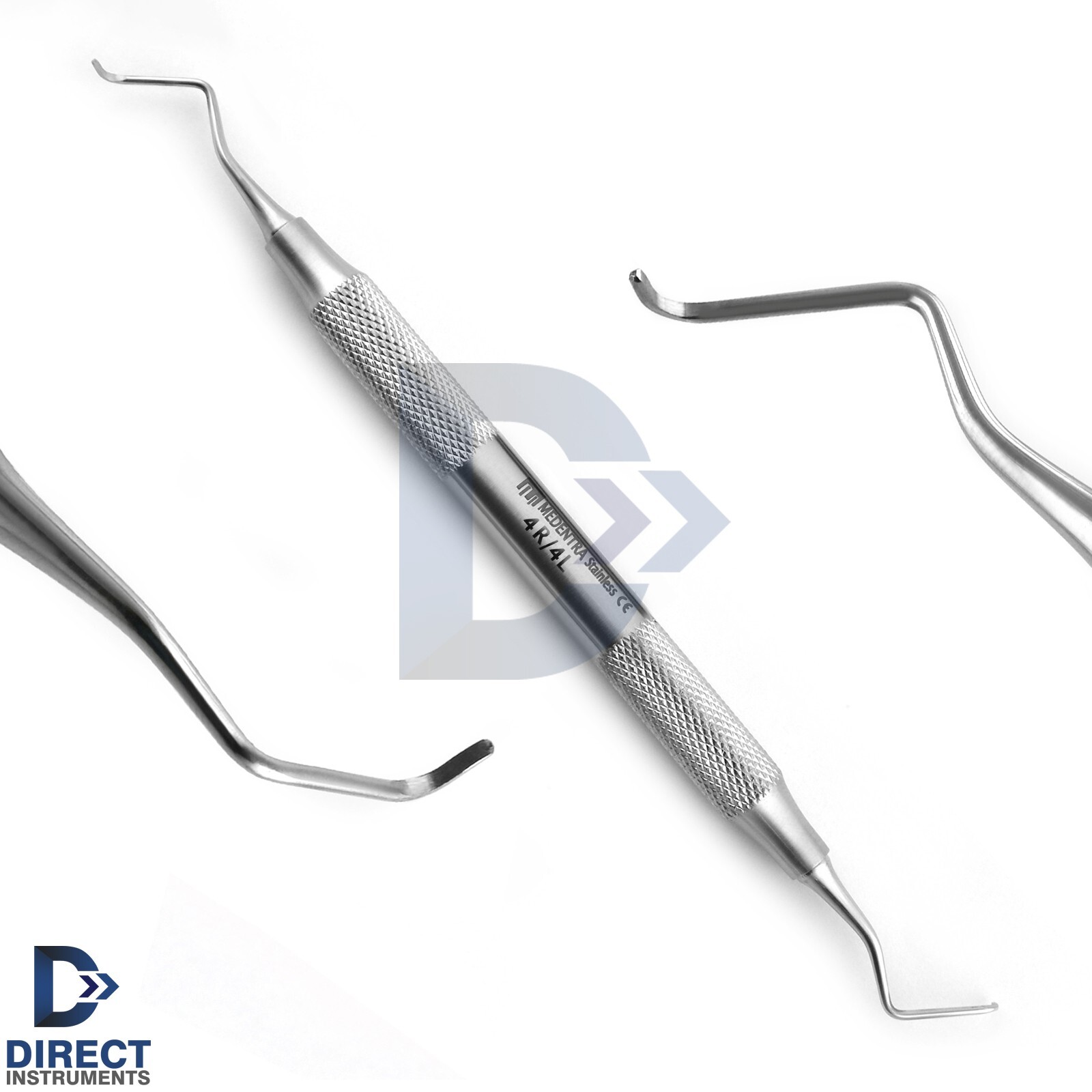Dental Columbia Curettes Set of 3 Universal Periodontal Surgical Instruments