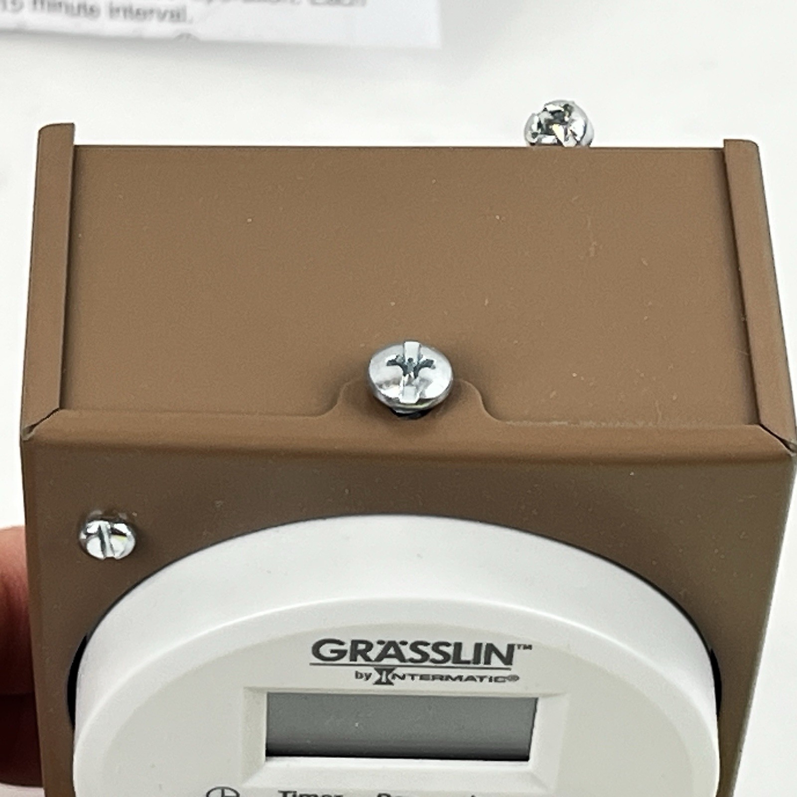 Taco 265-3 Digital Timer-w/ 1/2” Adapters-New w/ Instructions in Ripped Box