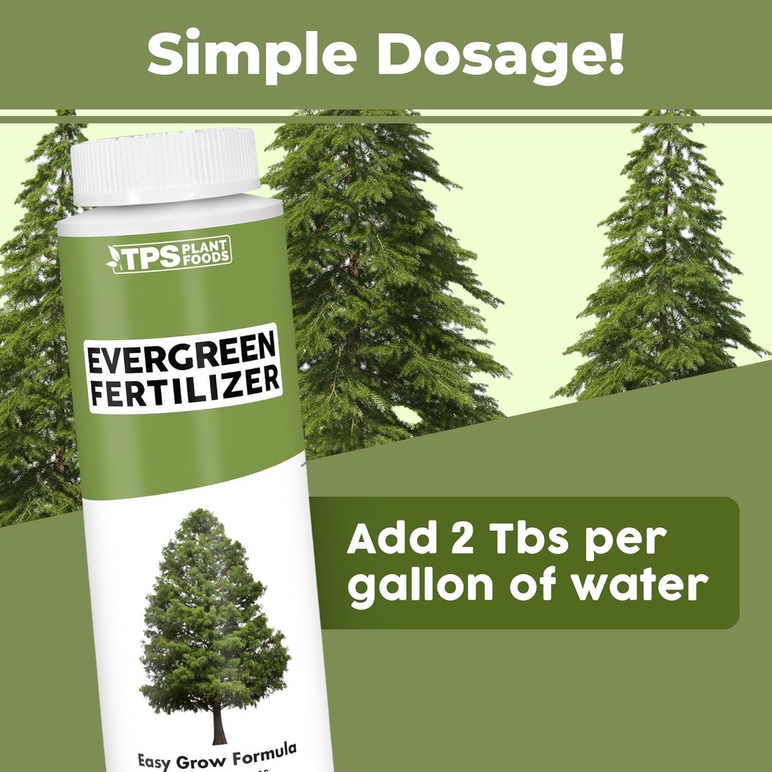 Evergreen Tree Fertilizer for All Conifer Trees and Shrubs, Liquid Plant Food…