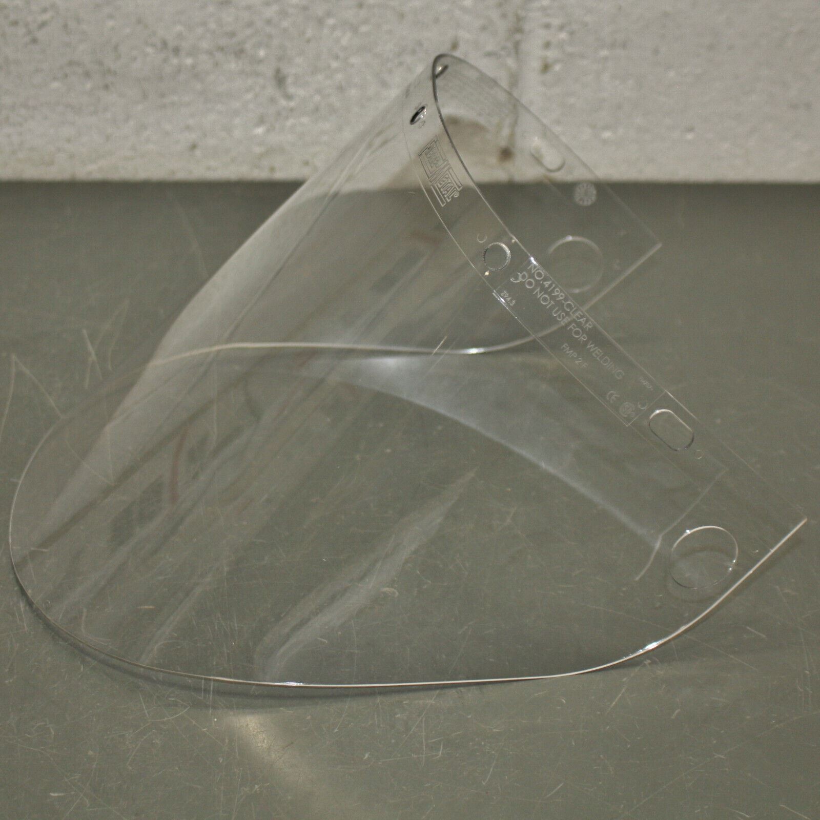 (12) Honeywell Fibre-Metal Faceshield Visor Windows 4199CL, Clear F400 F500 FH66
