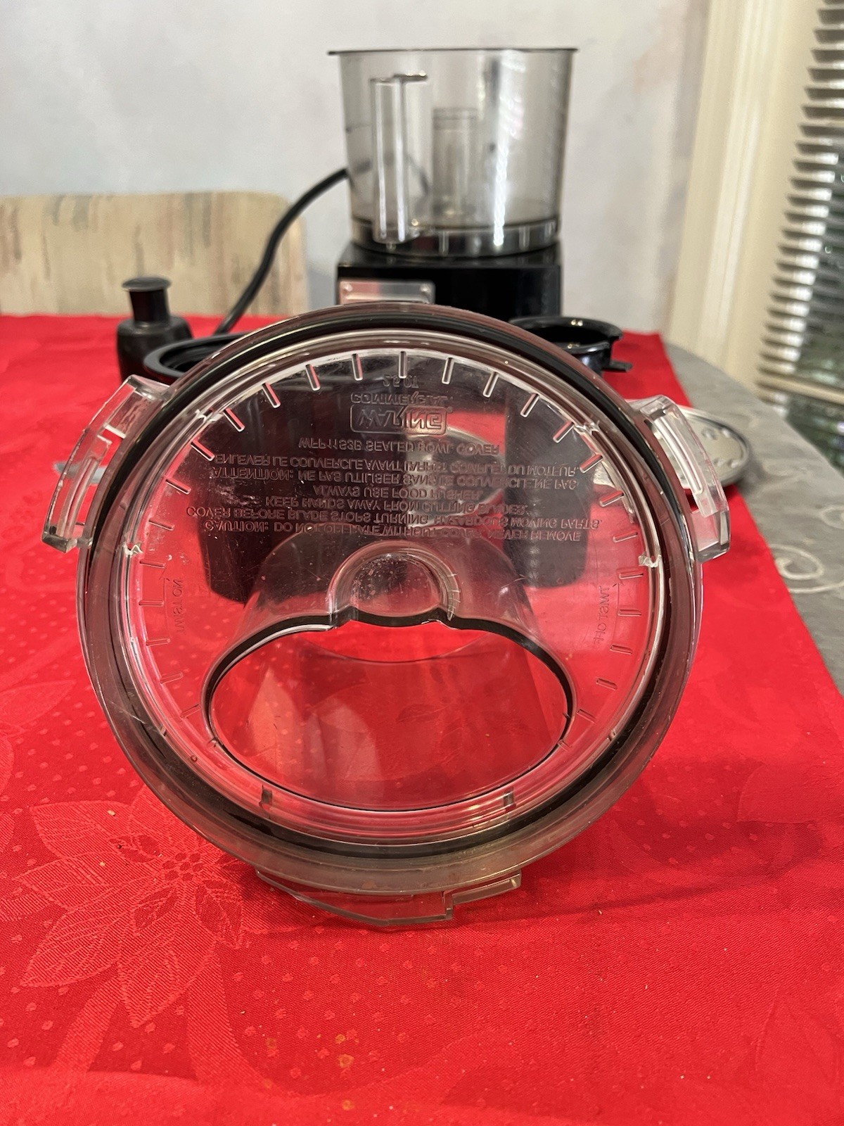 Waring Commercial WFP11S 120V 2.5 Quart Pro Food Processor TESTED W/ Accessories