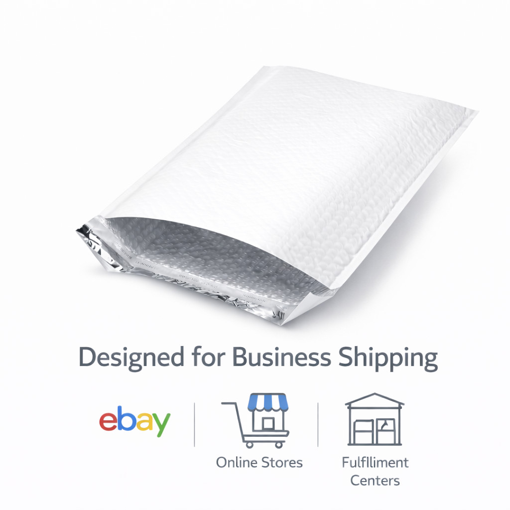75 Expandable Poly Bubble Mailers # 2 8.5×11.25 4in Gusset 7/64 Padded