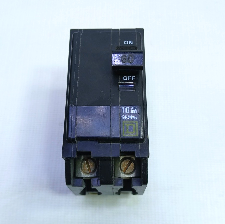 Square D QO-260 Circuit Breaker QO260 2pole 60 Amp QO Breaker (A)