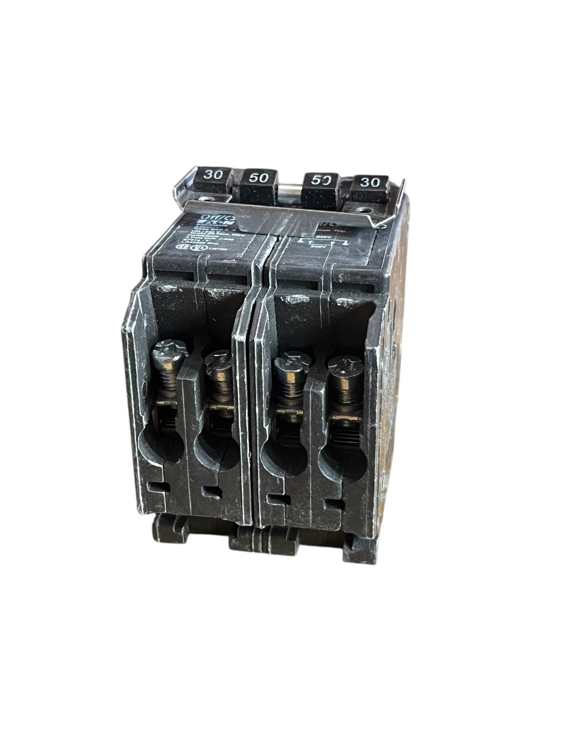 BQC230250 Quad Breaker One 2 Pole 30 Amp and One 2 Pole 15 Amp Common Trip, 1…