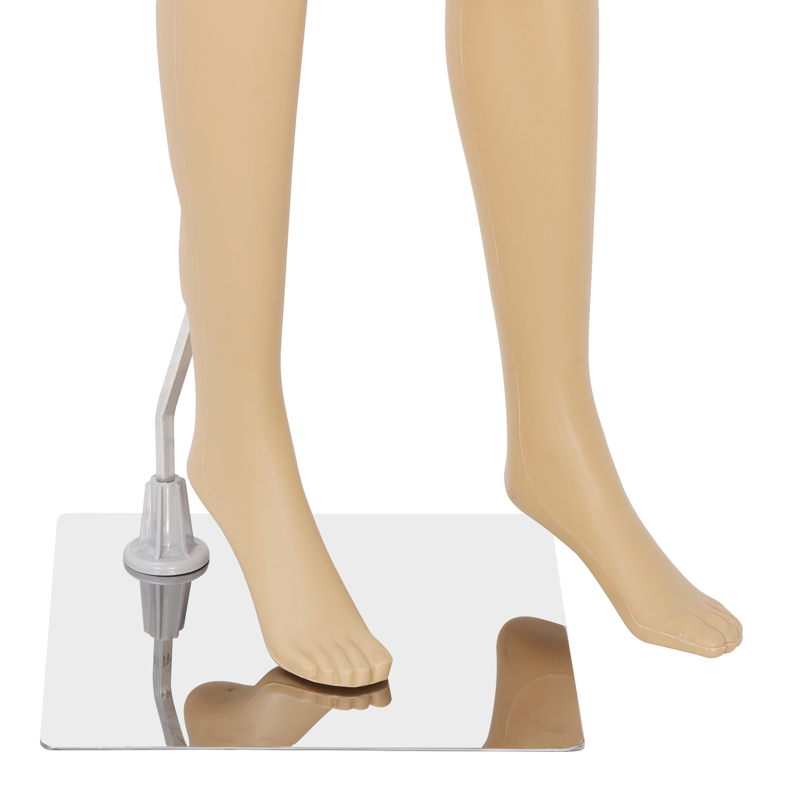 Female Mannequin Full Body PP Realistic Display Head Turn Dress Form w/ Base