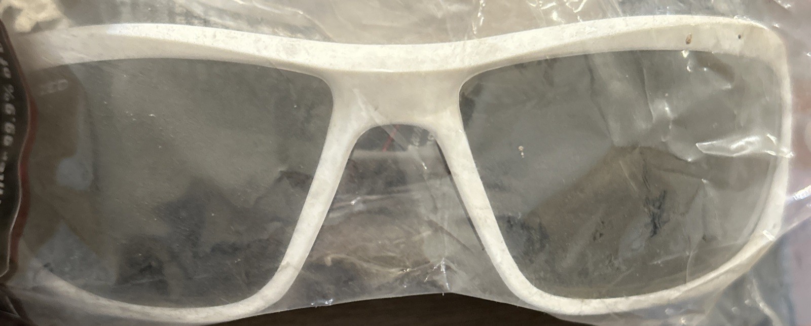 Edge Eyewear TXB246-E2 Smoke Lens White Frame Brazeau Polarized Safety Glasses
