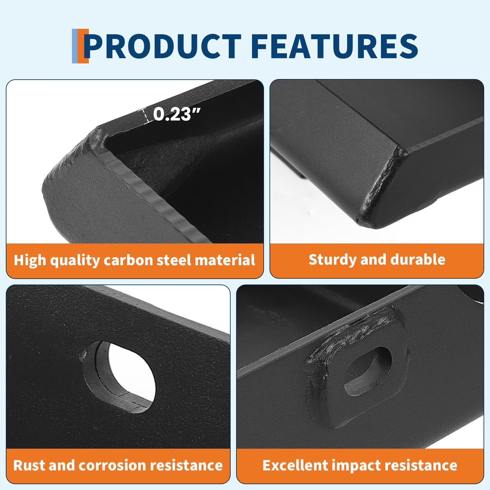 Mini Skid Steer Receiver Hitch Mount Plate Attachment For Toro Dingo Ditch Witch