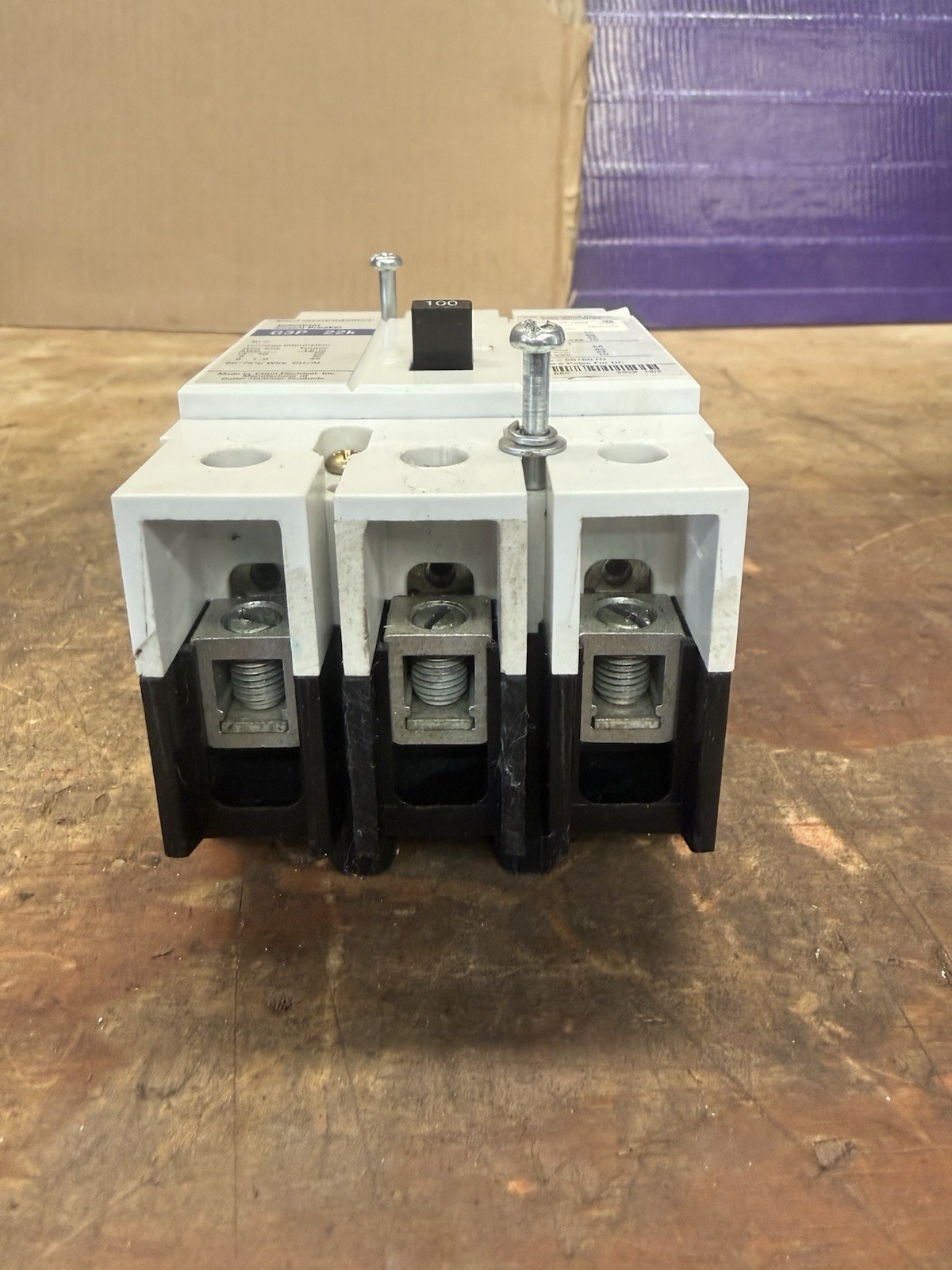 Automation Direct, G3P 22k 100Amp, Industrial Circuit Breaker, 100Amps, 3 Poles