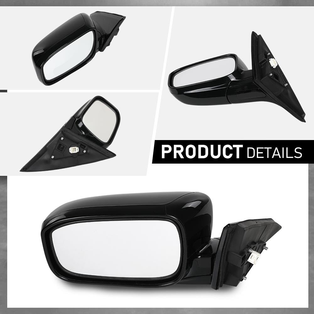 Left Driver Side Power Mirror Honda Accord Sedan 03-07 3-Pin 76250SDAA13ZA
