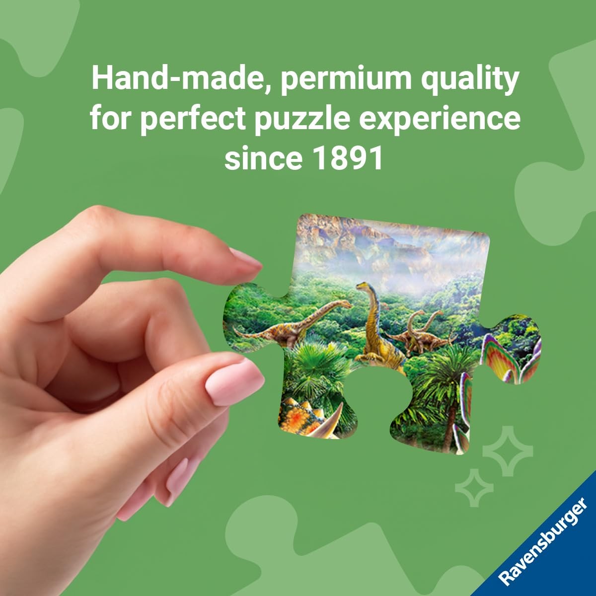 Ravensburger Deer 200 Piece XXL Jigsaw Puzzle 19.5 x 14.25in, Multicolor