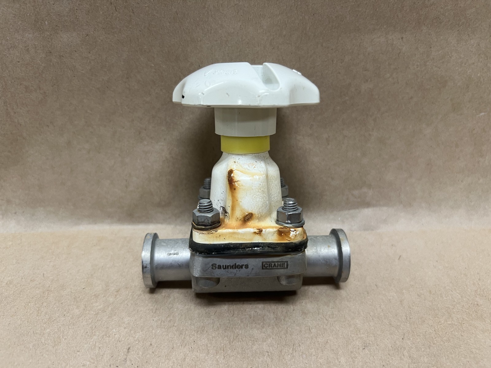 Saunders/Crane 232489/001/016 316L, 1/2″ Sanitary Diaphragm Valve