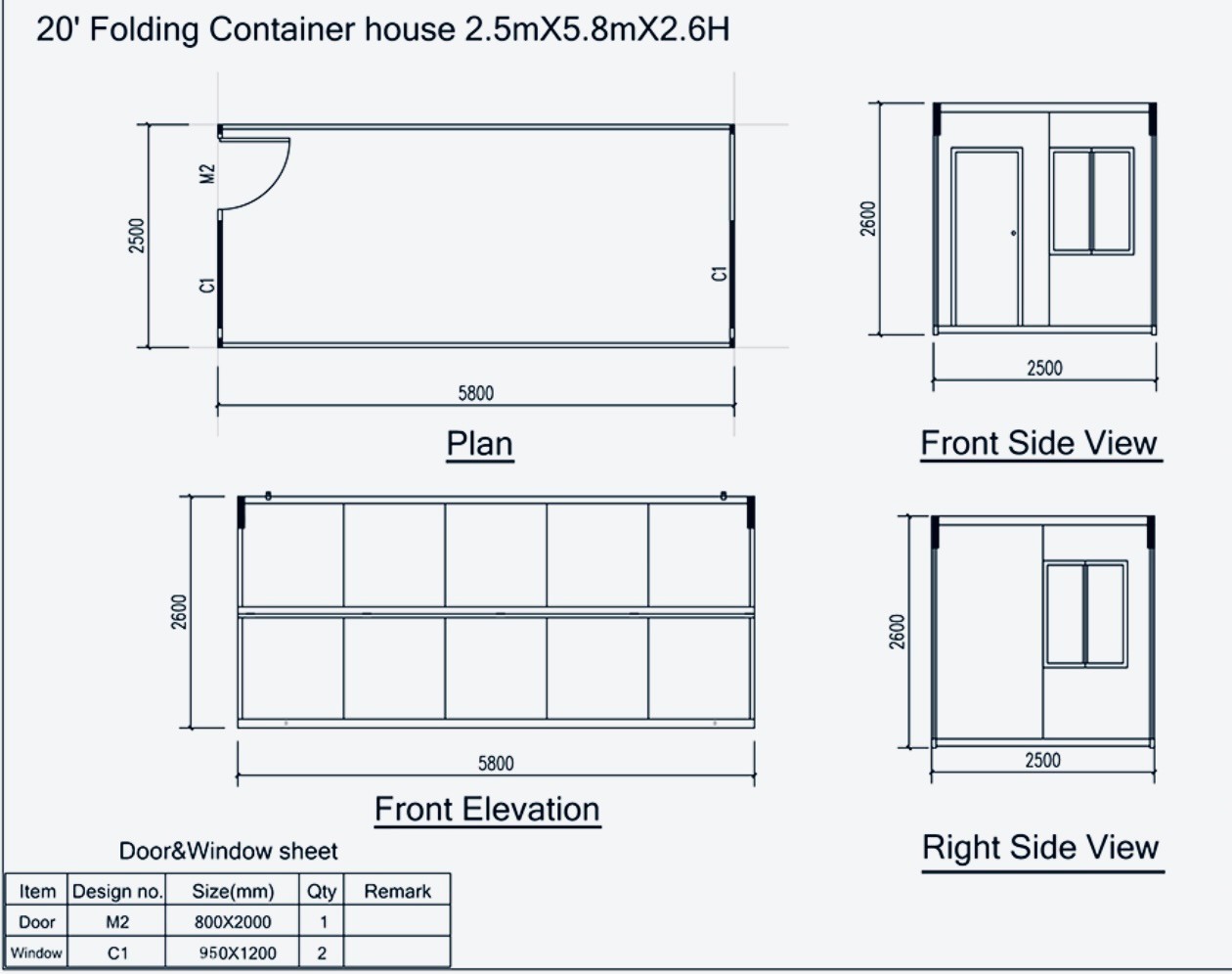 3 x 20FT Home Pod, 14′ wide Roll-up Garage Portable Office, Shop unit Brand New