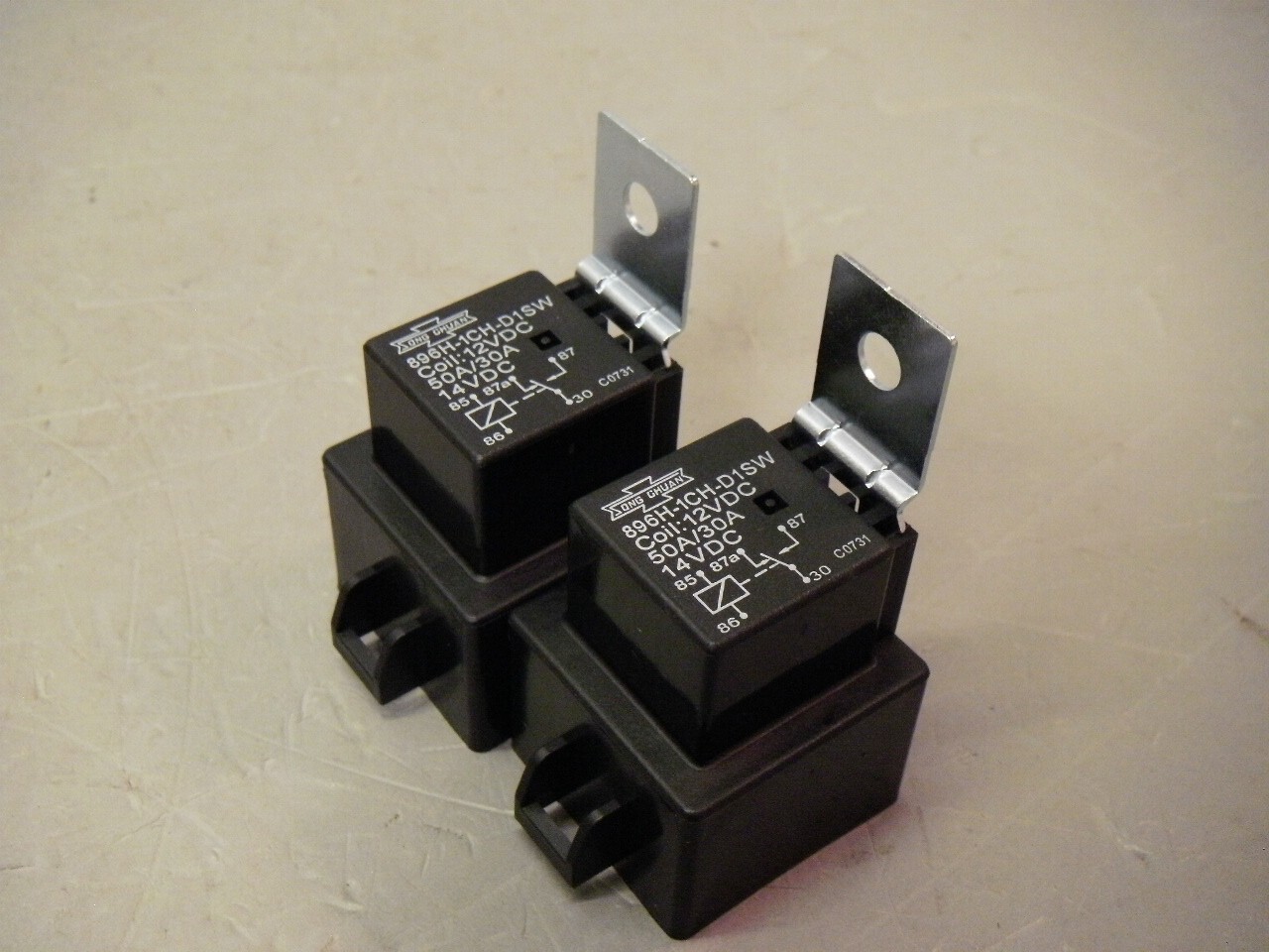 Song Chuan 896H-1CH-D1SW Automotive Relay 12VDC Weatherproof 50A / 30A SPDT