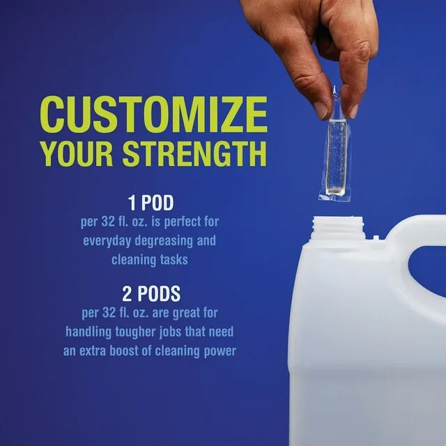 WD-40 Specialist Degreaser & Cleaner-5 EZ-PODS-Customizable Industrial-Strength