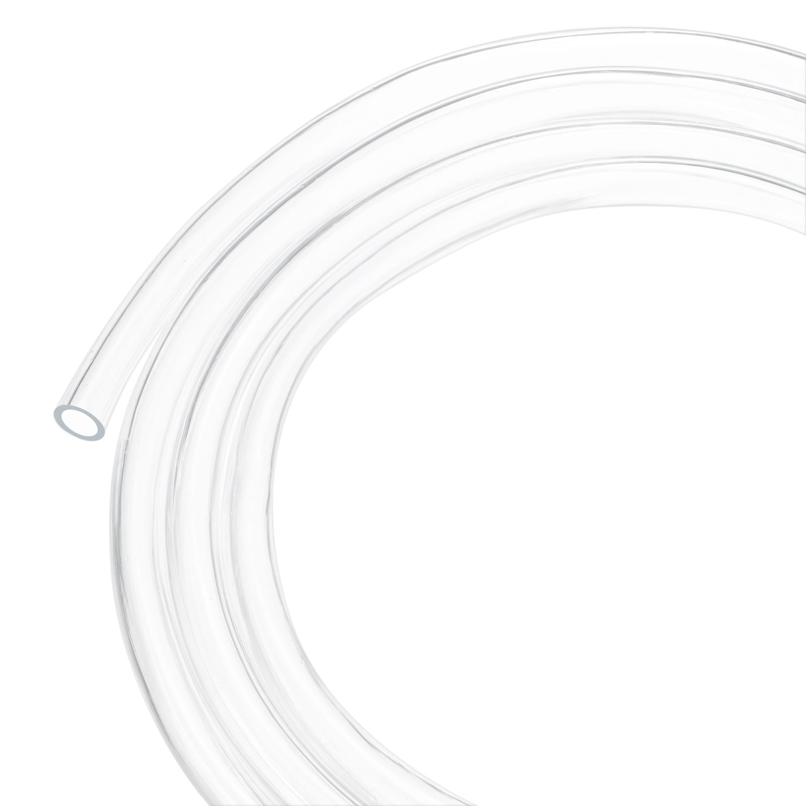 Clear Plastic Tubing, 0.32Inch(8mm) ID 0.43Inch(11mm) OD, 10ft(3.0m) Length