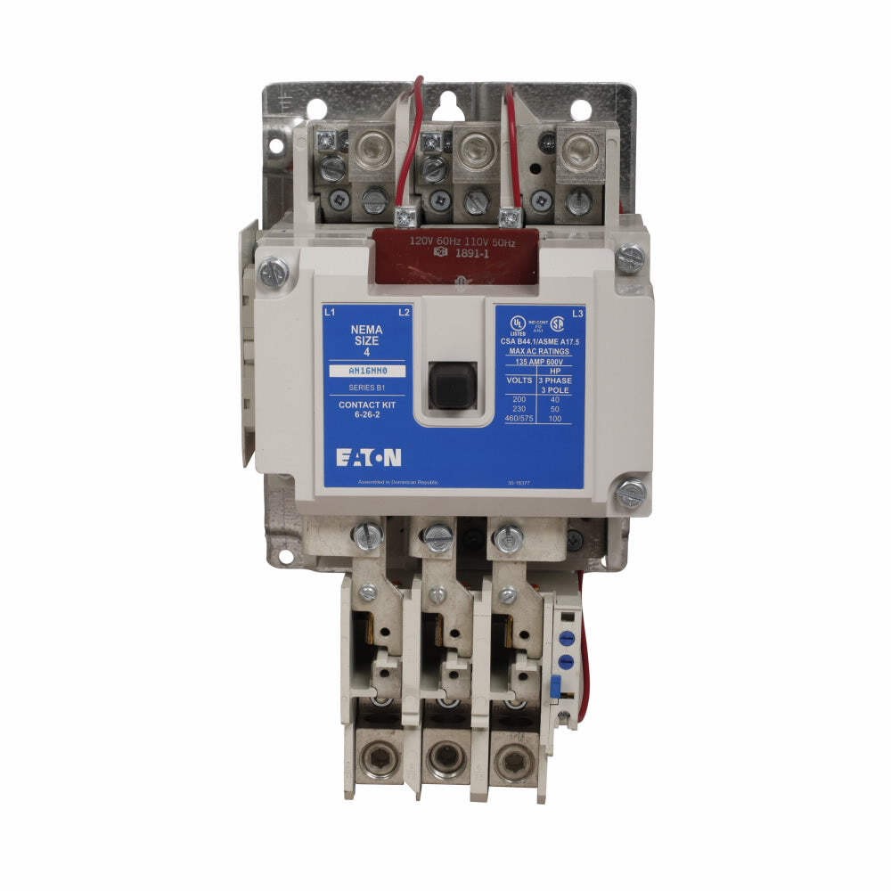 AN16NN0C Cutler Hammer Freedom AN16 (NEMA) Motor Starter 3 pole 3 phase 600V 135