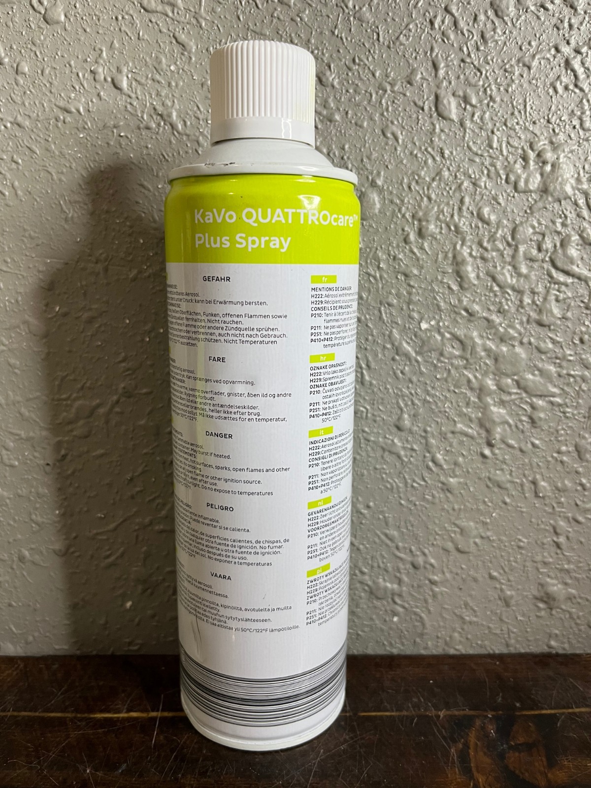 KaVo QUATTROcare Plus Spray Dental Handpiece Spray Cleaner 500ml 2028/05/14