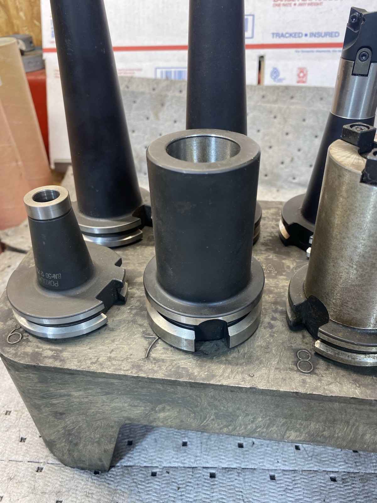 BT 40 Face Mill Holders Lot Of 10