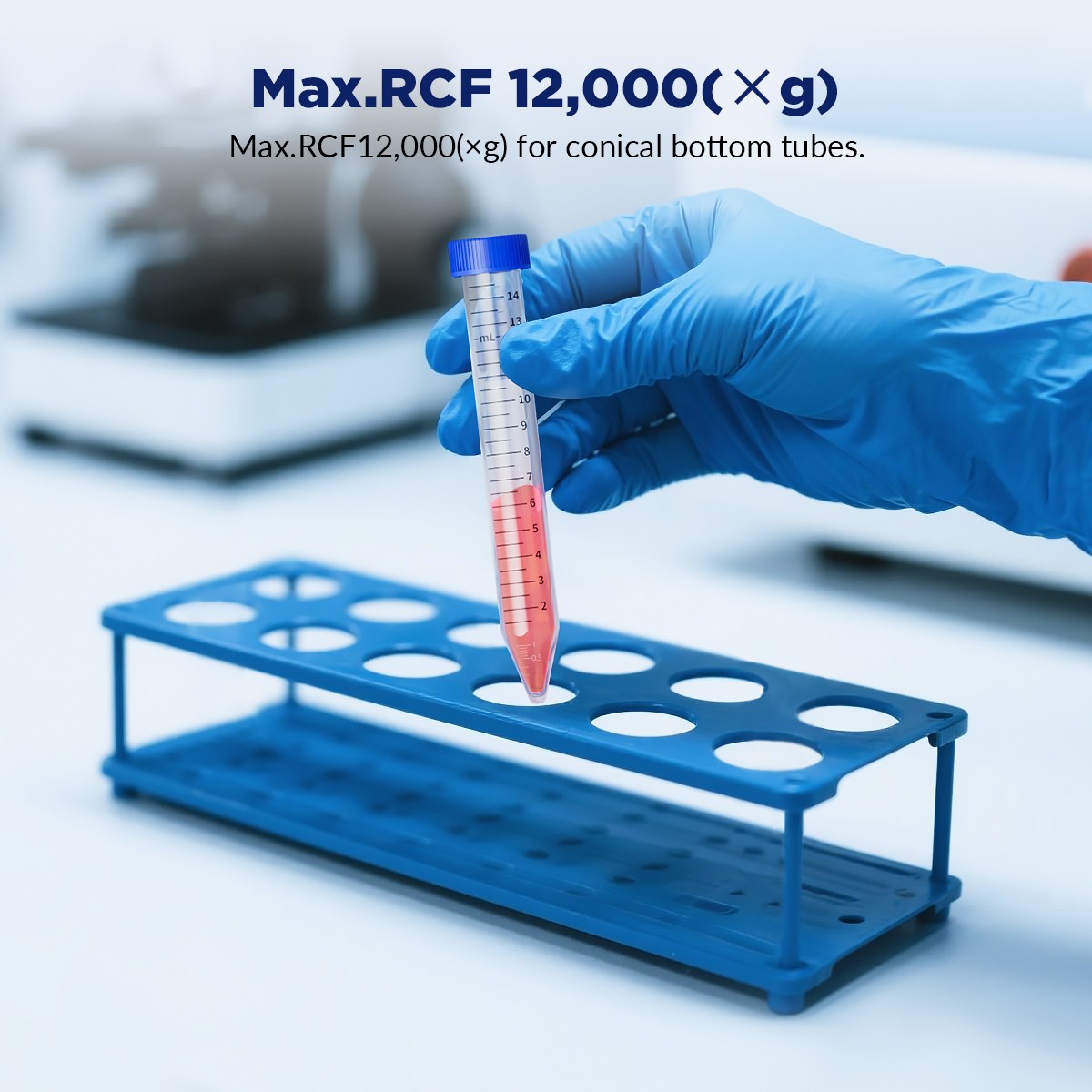 1500ps Polypropylene Centrifuge Tube Conical Bottom Plain, Bulk, Sterile – 15 mL