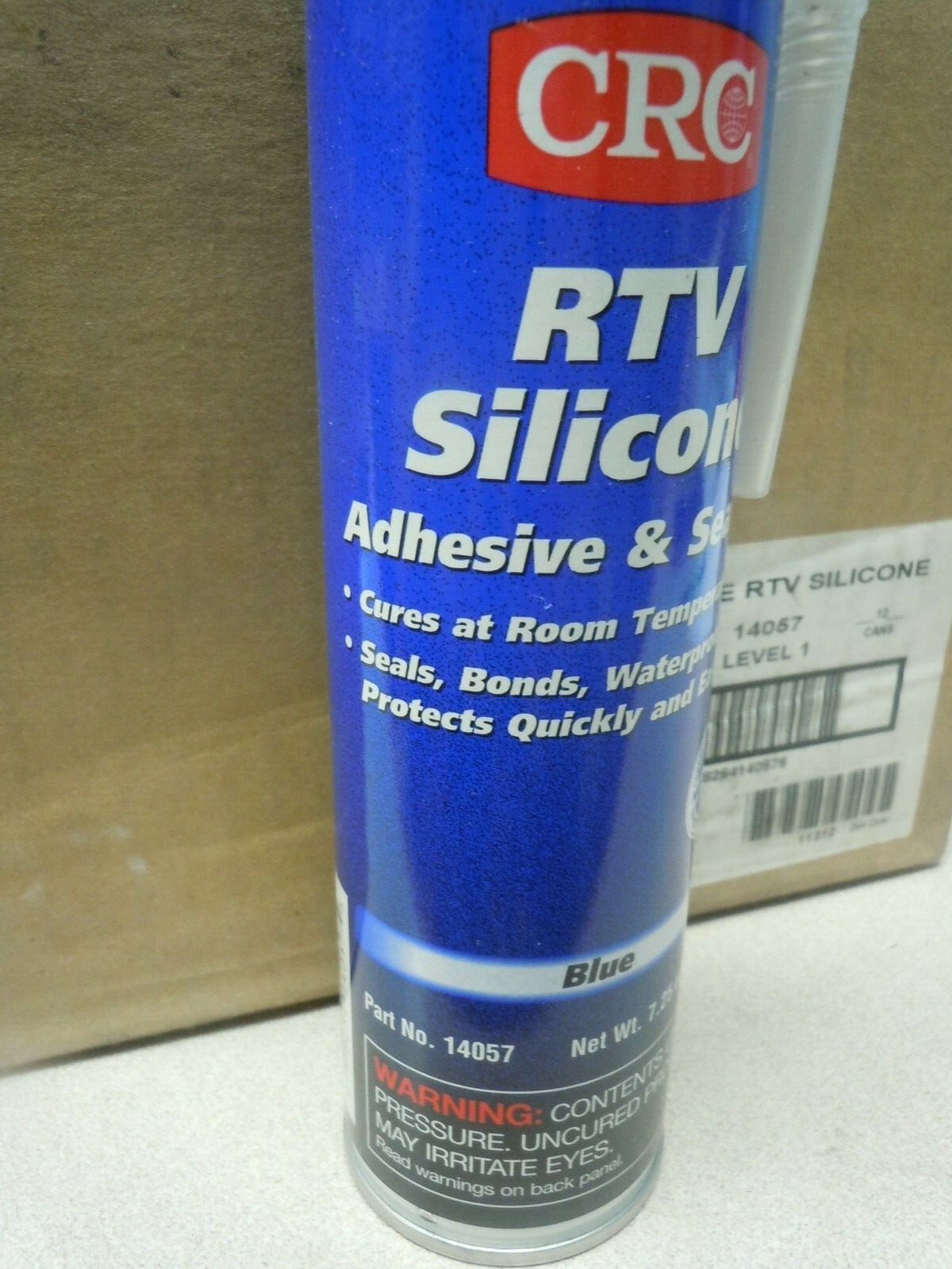 Part 14057 Rtv Silicone Sealant 7.25Oz Blue, by Crc Industries, Single Item