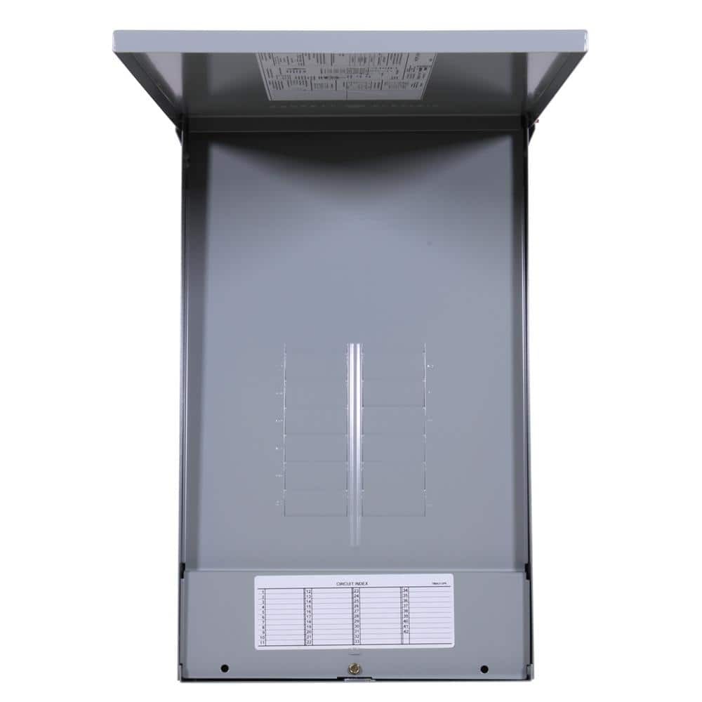 NEW 125 Amp 12-Space 3-Phase Outdoor Main Lug Circuit Breaker Panel Weatherproof