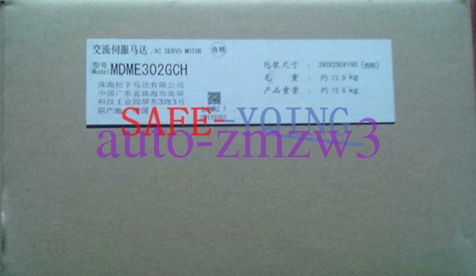 1PCS New Panasonic MDME302GCH AC Servo Motor
