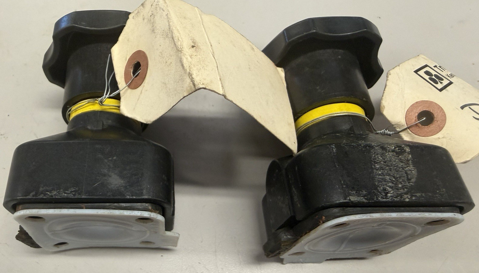 Alfa Laval Saunders – DN-15 Diaphragm Valve, Hand Actuators – LOT OF (2) – NEW