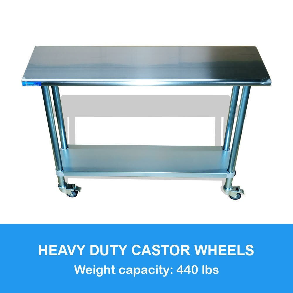 3 in. Casters for Stainless Steel Work Table SET OF 4
