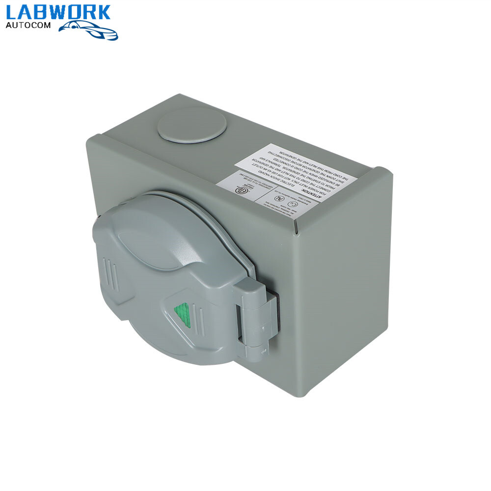 Generator Inlet Box 30 Amp Power Inlet Box L14-30P ETL Listed 4 Prongs