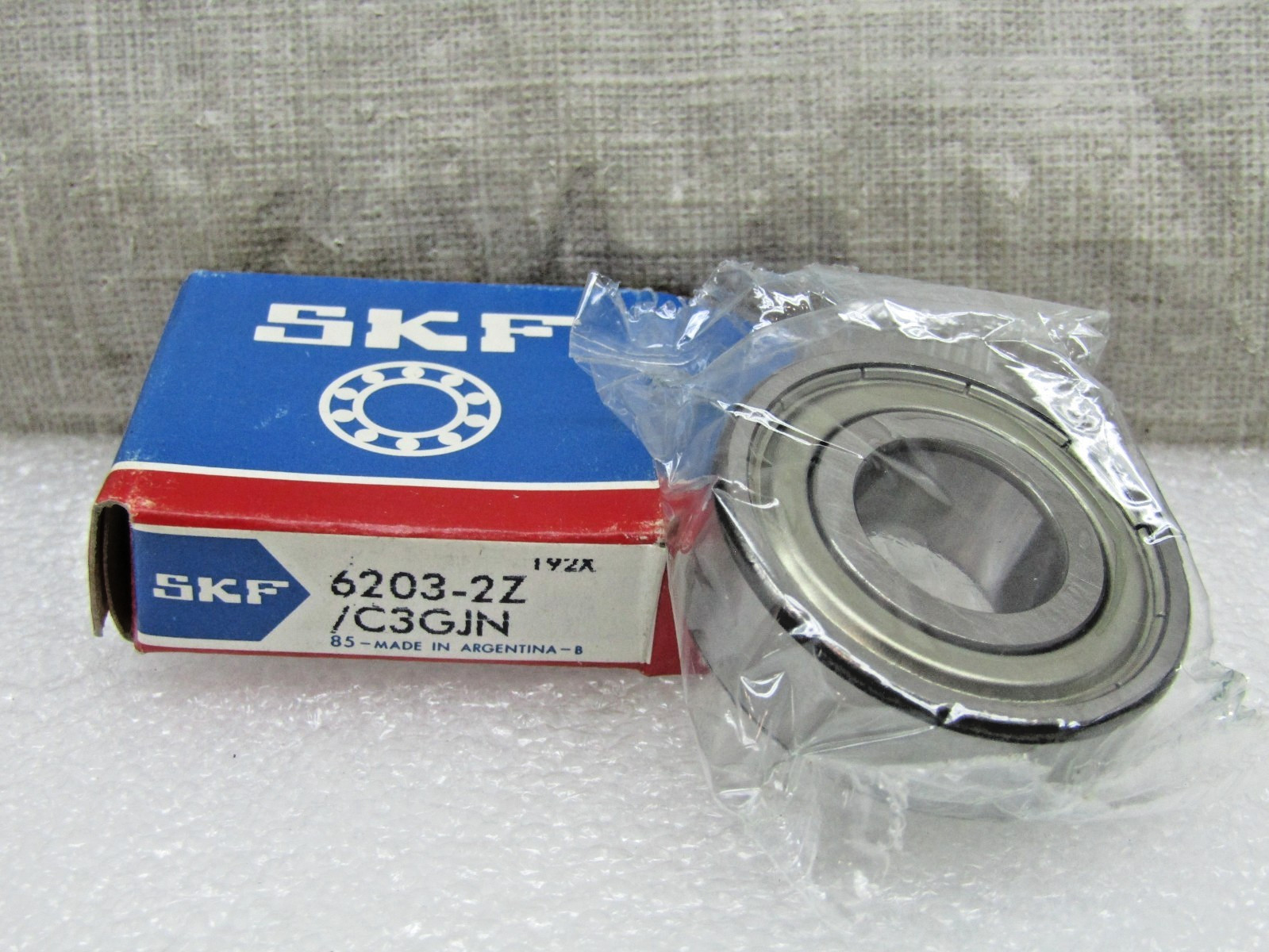 SKF 6203-2Z C3 17mm X 40mm X 12mm Shielded Bearing
