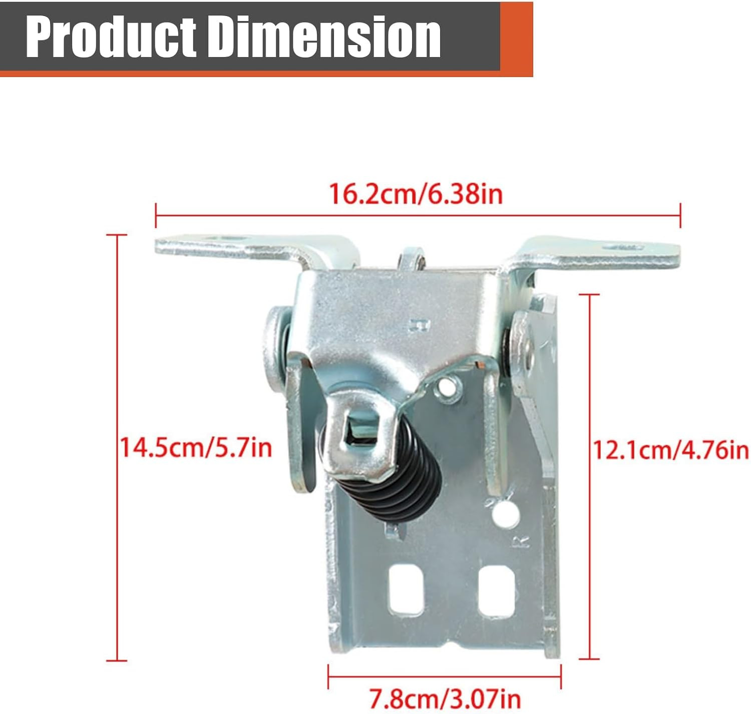 Door Hinge Upper Front Left & Right Side Replacement for 1994-2002 Ram 1500 2500