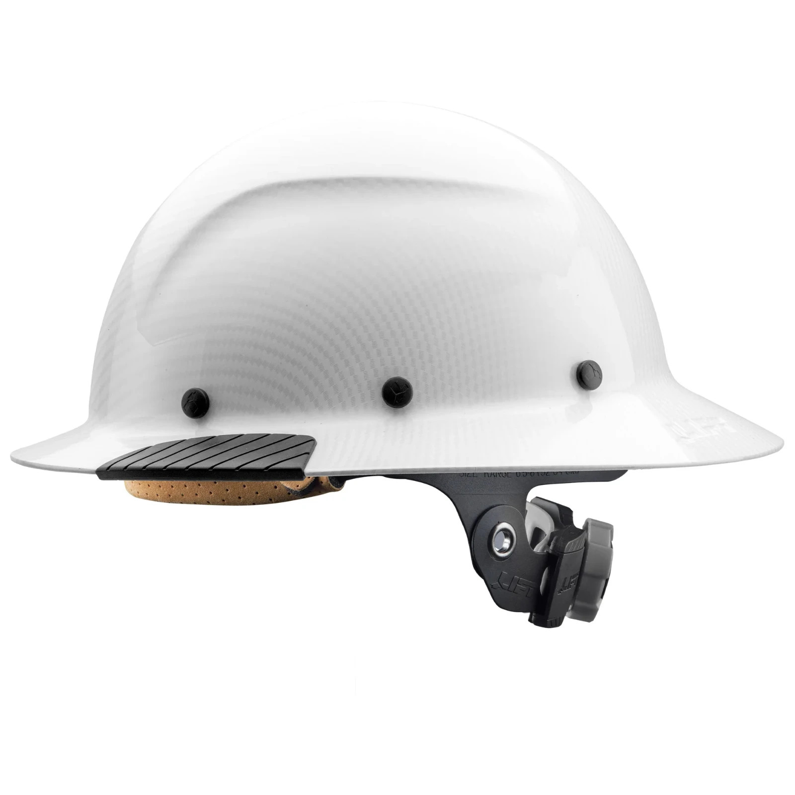 LIFT Safety HARD HAT, NEW! HDF-24CWG DAX Carbon Print GLOSS White