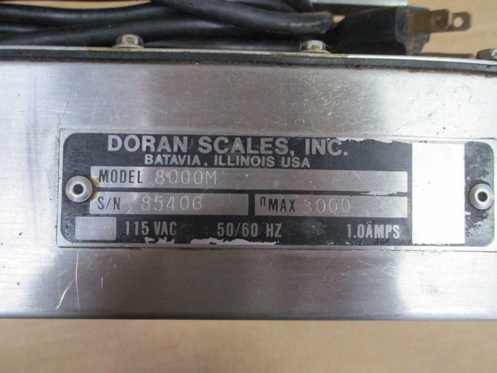 Doran Scales 8000M Stainless Steel Digital Scale 7005 P Base