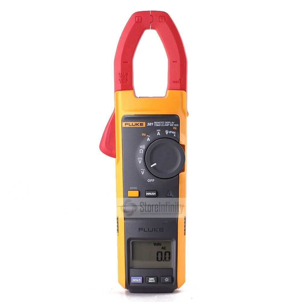 Fluke 381 Remote Display True RMS AC/DC Clamp Meter with iFlex