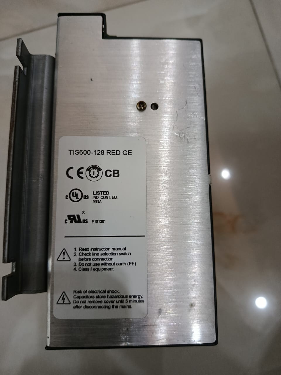 GE Energy TRACO Power TIS-600-128 RED-GE Industrial Power Supply 342A4917P600W28